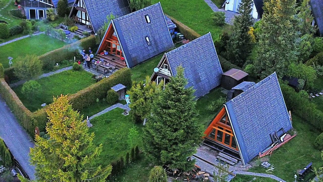 Nurdachhaus Ferienpark Schellbron Schellbronn Экстерьер фото